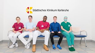 Attraktive Berufe im Gesundheitswesen  Ausbildung am Städtischen Klinikum Karlsruhe [upl. by Saw191]