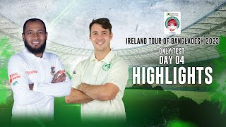 Bangladesh vs Ireland Highlights  Day 4  Only Test  Ireland tour of Bangladesh 2023 [upl. by Oakman]