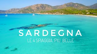 Le 4 spiagge più belle di Villasimius Sardegna 4k [upl. by Enila]