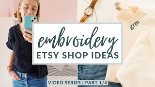 How to Start an Embroidery Business on Etsy  Etsy Shop Ideas for Embroiderers [upl. by Elery494]