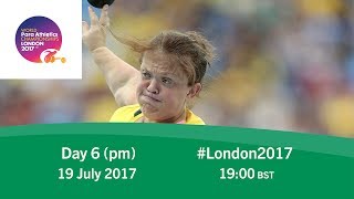 Day 6  Evening  World Para Athletics Championships London 2017 [upl. by Aldus955]