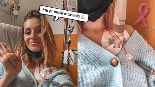 VlogCancer Je vous emmène à ma 1ère chimiothérapie 🎗💕 [upl. by Adnilra]