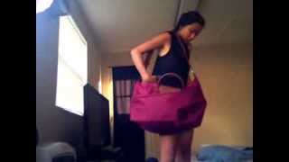 My Longchamp Collection Le Pliage expandable travel bag [upl. by Melanie306]