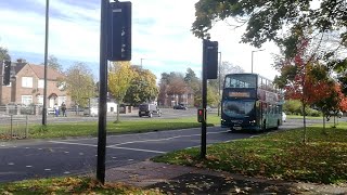 Cowgate amp Slatyford  Arriva Max 7601  Stagecoach 26292  Elinor YX24 PMU  3 coaches [upl. by Aicenra]