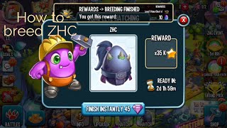 Monster Legends  How to breed ZHC shorts [upl. by Mack]