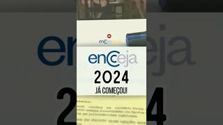 O Encceja 2024 já começou comece já sua preparação encceja encceja2024 [upl. by Enovi625]