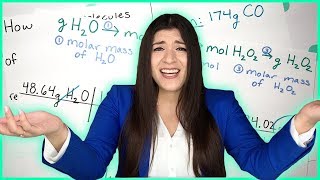 Step by Step Stoichiometry Practice Problems  How to Pass Chemistry [upl. by Asaert]