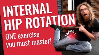 How to Improve Your Internal Hip Rotation [upl. by Nylia]