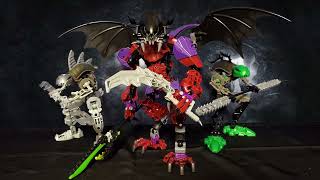 Bionicle Lore MOC  Makuta Tridax Brotherhood of Makuta [upl. by Yoo]