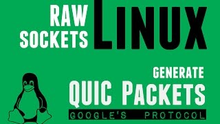 Linux raw Sockets  Generate Googles QUIC Protocol Packets [upl. by Beltran]