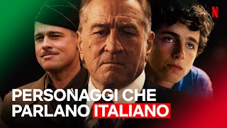 Ecco come PARLANO ITALIANO gli attori di 10 serie e film  Netflix Italia [upl. by Godliman73]