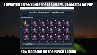 Updated Tutorial How to use the Spritesheet and XML generator for Friday Night Funkin [upl. by Festus]