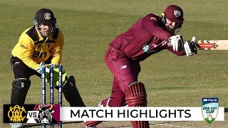 WA clinch lastover win after Renshaw’s lone hand  Marsh OneDay Cup 202223 [upl. by Solohcin]