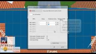 TUTORIAL  PVSOL Expert 60 amp 55 How to link multiple roofs to a single inverter [upl. by Bradway]