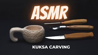 ASMR Wood Carving  No Talking ASMR Relaxation [upl. by Longwood]