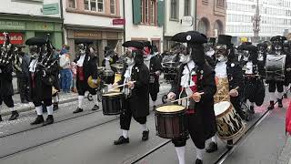 Basler Fasnacht 2018  Cortege Schotte Qlique [upl. by Jolanta]