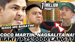 🔴COCO MARTIN NAGSALITA NA PATUNGKOL kay JIRO MANIO sa BINARAT na TROPHY na BINILI ni BOSS TOYO 🔴 [upl. by Droflim]