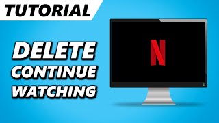 How to Delete Continue Watching on Netflix in 1 Minute [upl. by Verdha]