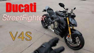 Ducati Streetfighter V4s Test ride first impressions Angry Dragon [upl. by Aiahc]