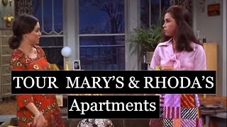 Tour Mary and Rhodas Apartments from The Mary Tyler Moore Show CG Tour [upl. by Moira607]