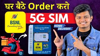 BSNL 5G SIM Online BUY The Ultimate Guide What You NEED to Know [upl. by Tremain]