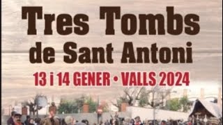 tres tombs de Sant Antoni Valls 2024 [upl. by Anitroc950]