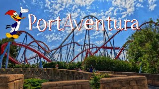 PortAventura Adventure Thrills Rides and Fun  Spain [upl. by Sams604]