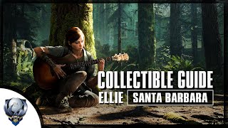 The Last of Us 2  All Collectibles in Santa Barbara  Artifacts Cards Safes Journals Weapons [upl. by Yvel289]