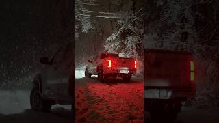 2024 Tacoma TRD OffRoad late night snow run tacoma tacos 24tacoma tacomaoffroad prerunner [upl. by Einnahc]