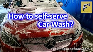 How to use Self serve car wash  Car Wash 3 steps  Tips [upl. by Adnalor]