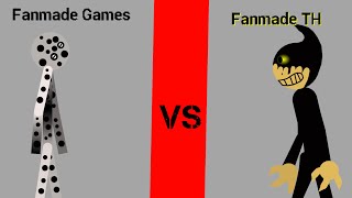 Fanmade Games vs Fanmade Trevor Henderson [upl. by Aisinut]