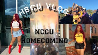 HBCU SERIES S1 E1  NCCU HOMECOMING VLOG 2024 [upl. by Rehprotsirhc]