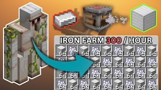 🛠️ 121 Iron Farm AutoCraft amp Bonemeal ShulkerCraft Inspired 🎮 [upl. by Veradis638]