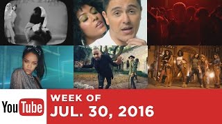 Top 10 Songs  Week Of July 30 2016 YouTube [upl. by Adnilemreh]