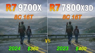 The New Ryzen 7 9700X vs R7 7800X3D  How Much Performance Difference [upl. by Ivanah]