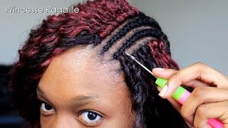 Crochet Braids  Tresse africaine  Coiffure africaine [upl. by Fitzger]