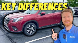 Comparing the 2024 Subaru Forester to the 2025 Subaru Forester Which is Better [upl. by Atoel999]