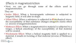 magnetostrictive materials [upl. by Ahsenrat622]