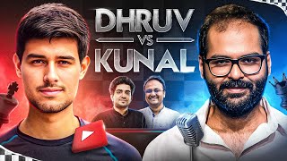 Dhruv Rathee vs Kunal Kamra Chess Match [upl. by Brook746]