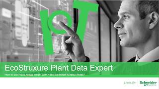 EcoStruxure plant data expert  How to use the Node Aveva Insight [upl. by Baiel]