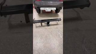 How to install a tow hitch on a Toyota RAV4 [upl. by Laiceps]