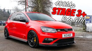 Kierans SAVAGE 400bhp MethInjected Polo GTI [upl. by Flessel]