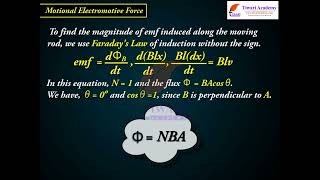 Class 12 Physics Chapter 6 Electromagnetic Induction  Motional Electromotive Force [upl. by Zarger920]