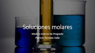 Cálculo de mEq y Soluciones Molares ✅ [upl. by Nossaj]