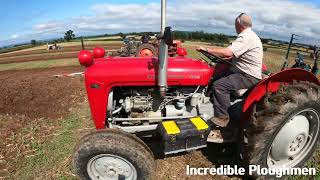 1964 Massey Ferguson 35X 25 Litre 3cyl Diesel Tractor 45HP With Ransomes Plough Cructon [upl. by Seka]