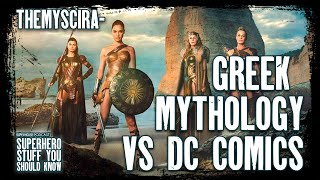 Themyscira  Greek Mythology VS DC Comics [upl. by Yclehc15]