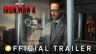 IRONMAN 4 – THE TRAILER  Robert Downey Jr Returns as Tony Stark  Marvel Studios [upl. by Draned]