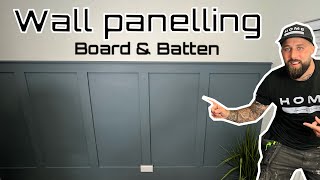 How To Install Wall Panelling  Easy DIY Guide [upl. by Dunning942]