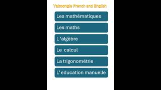 How to Master French Reading Skillslesmathématiques lalgèbre lecalcul [upl. by Eatton]