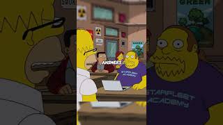 Homer becomes teacher simpsons cartoons [upl. by Agathy]